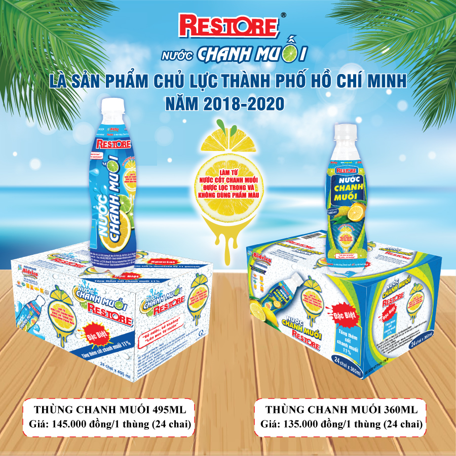 Lợi ích của nước chanh muối Restore
